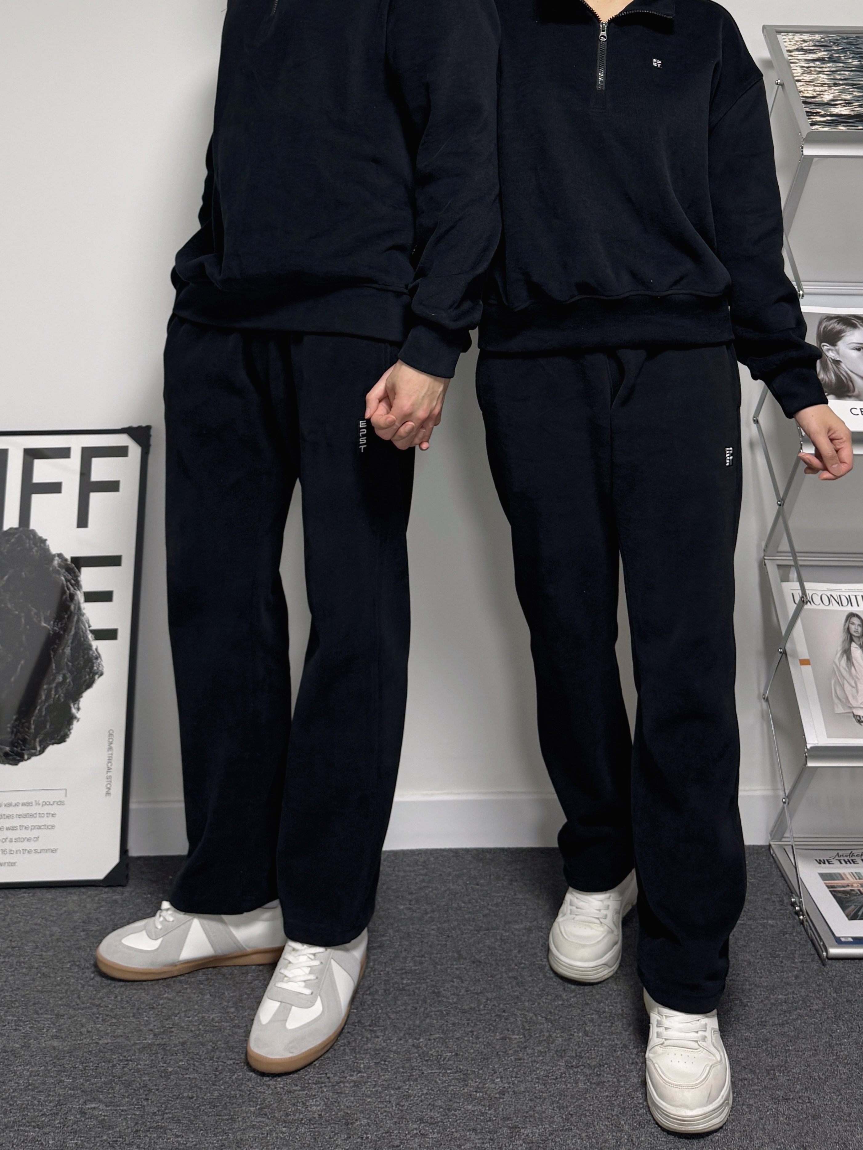 남여 공용 액티브  플랙스 와이드핏 팬츠